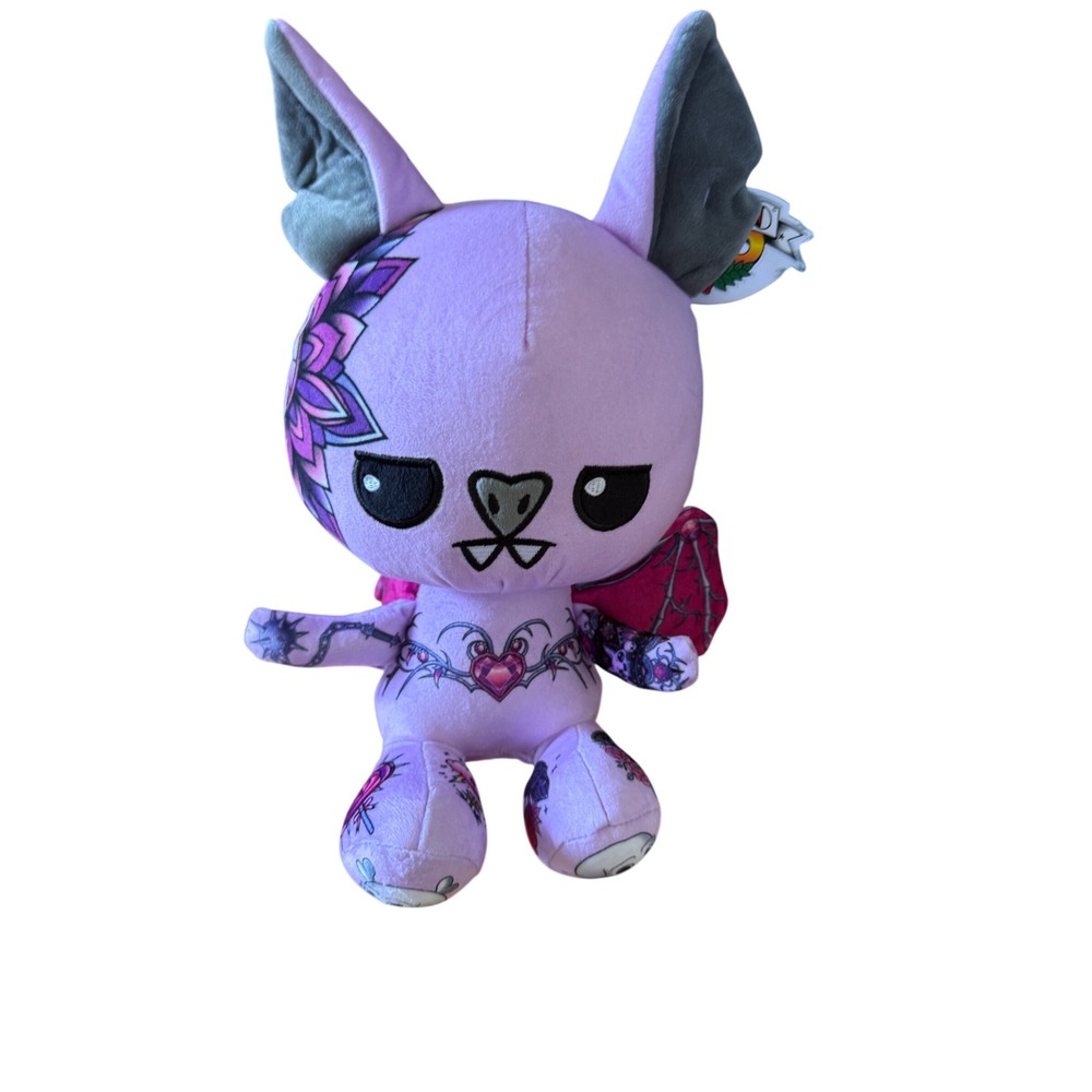 NWT Tattoo Zoo Violet the bat plush